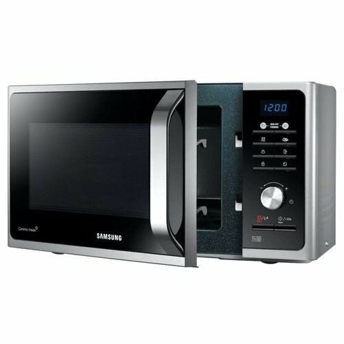 Samsung MS23F301TAS Solo Microwave Oven - 23 Litre Silver -