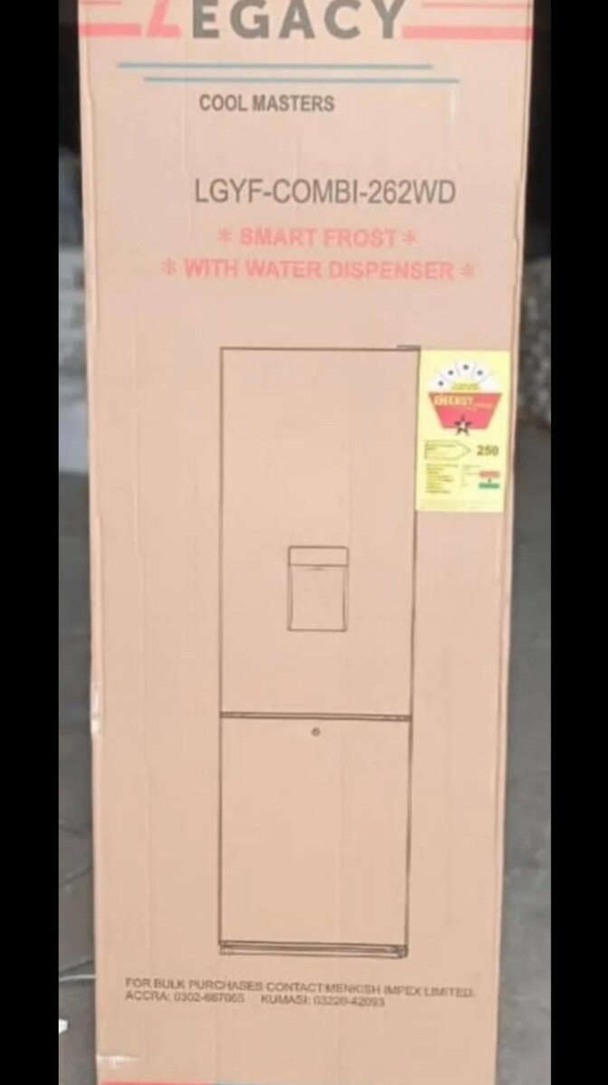 Legacy double door fridge