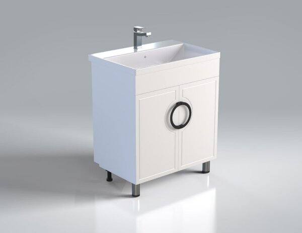 Тумба Аспект 60 см(2 дв) Белый