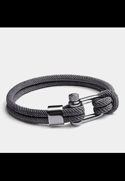 Bracelet corde nautique élégant