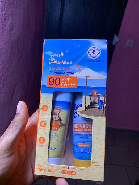 Crème Solaire  SPF 90 PA+++