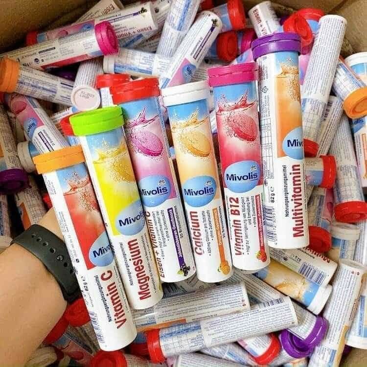 Vitamines complètements alimentaires