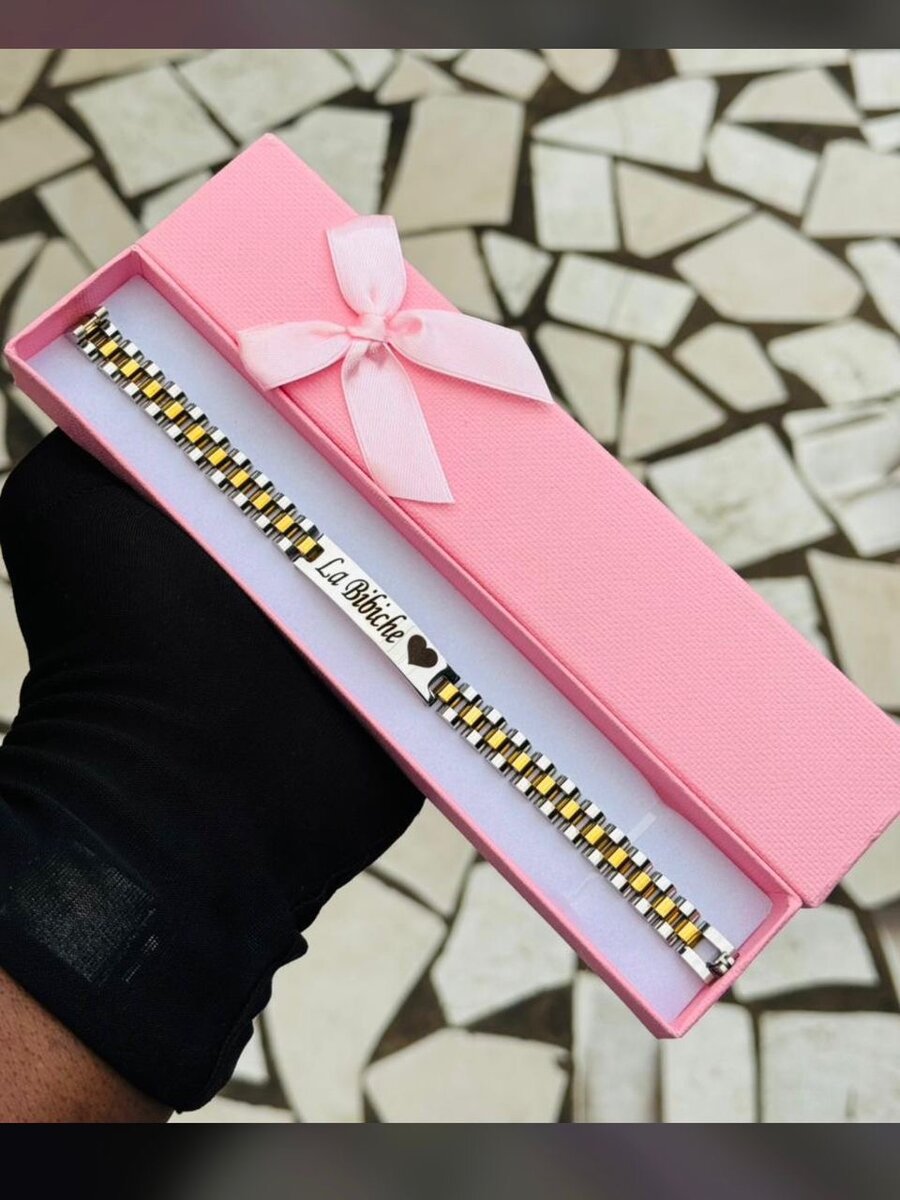 Bracelet La Bébé en Acier Inoxydable