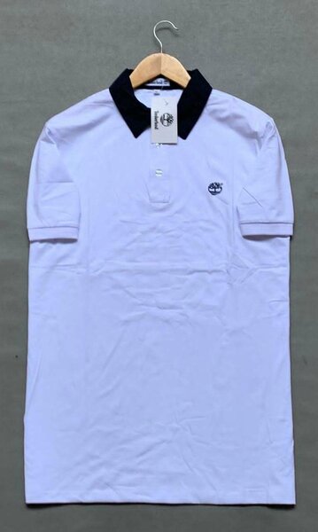 Polo blanc classique pour homme