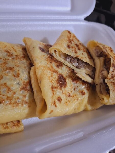 Crêpes viandes hachées
