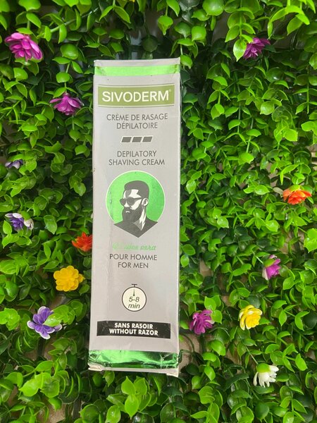 Creme d'épilation homme