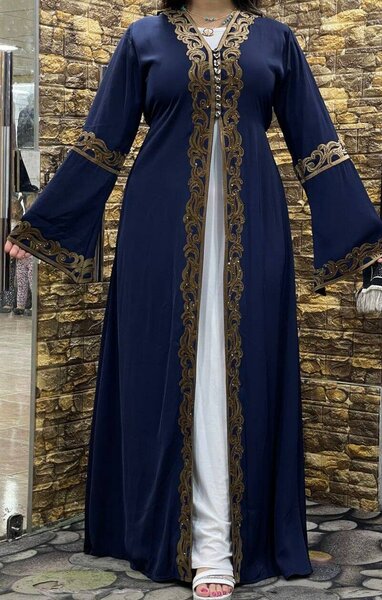 Magnifique robe longue hijab