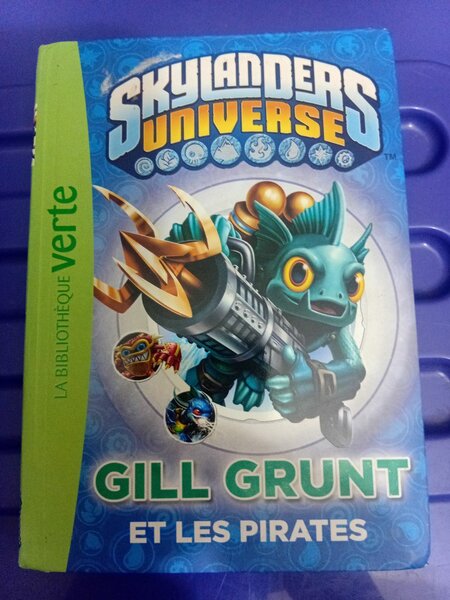 Livre Gill Grunt Skylanders