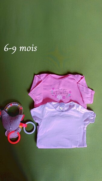 Ensemble Body Bébé 6-9 Mois