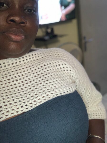 Boléro en crochet tendance