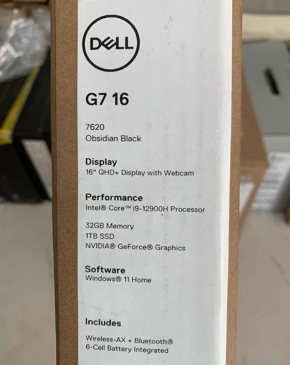 ORIGINAL DELL G7 GAMING LAPTOP