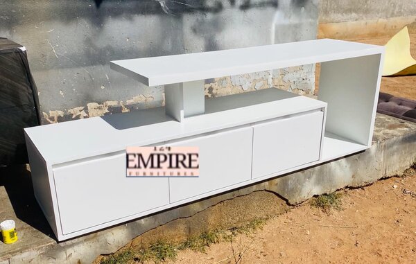 White TV stand