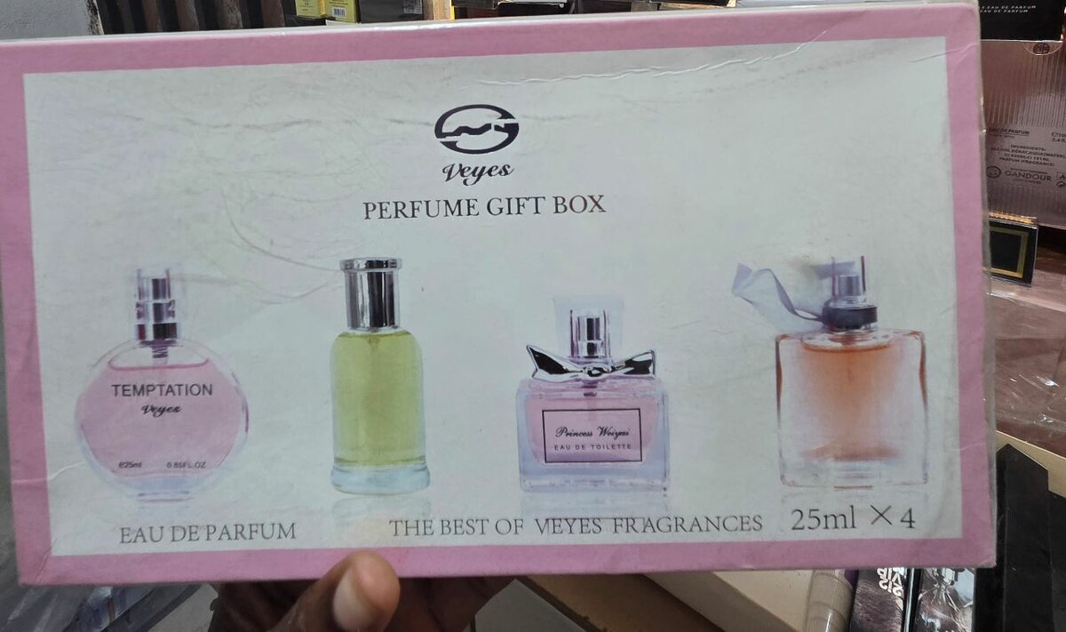 Coffret Parfum VYES 4pcs