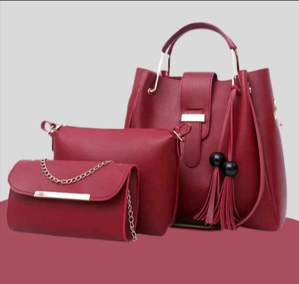 Maroon Beautiful Bag For Sale