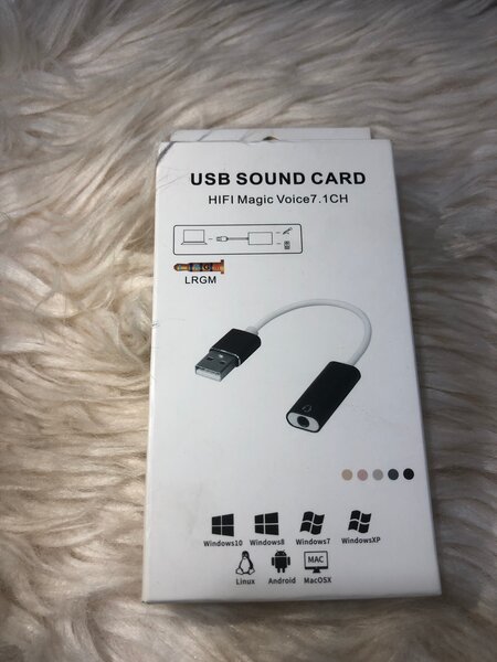 Carte Son USB HiFi 7.1