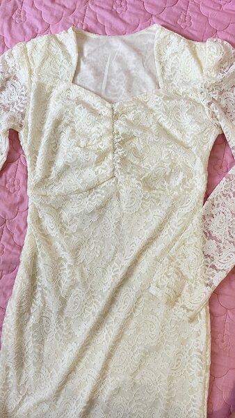 Платье белый