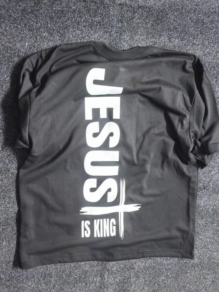 T-shirt noir Nouvelle Créature Jésus