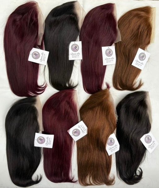 Perruques naturelles en dentelle