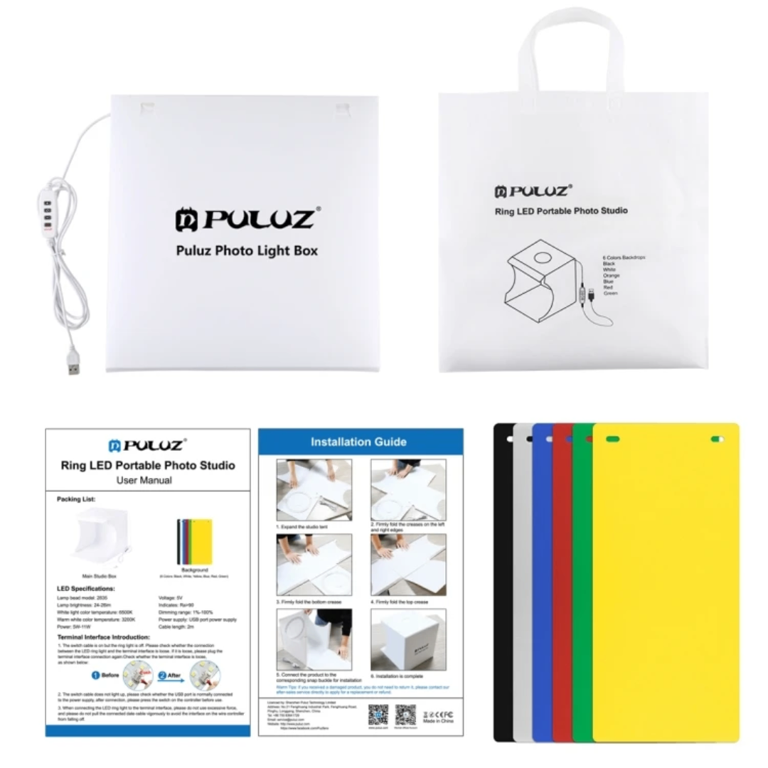 Boîte à lumière photo Puluz