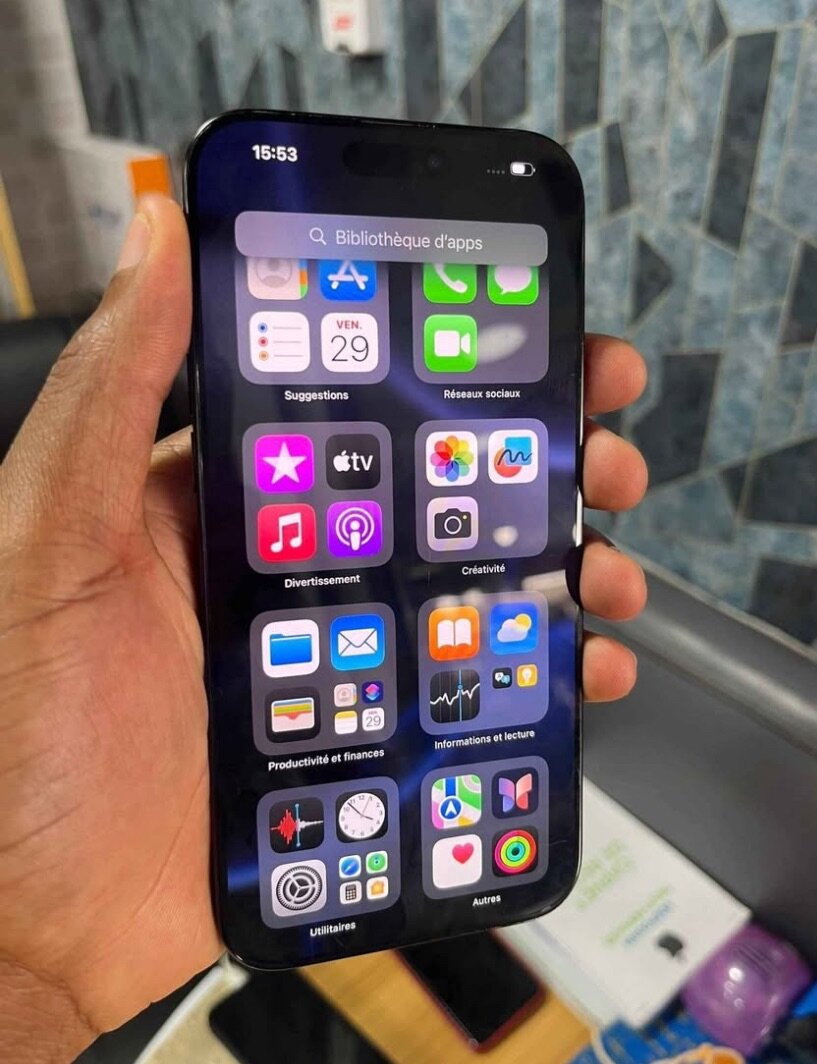 Smartphone Pro Max Noir 256GB