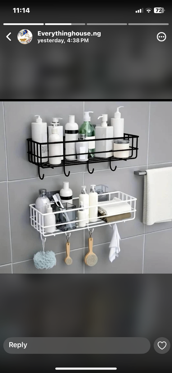 Kitchen/bathroom organiser