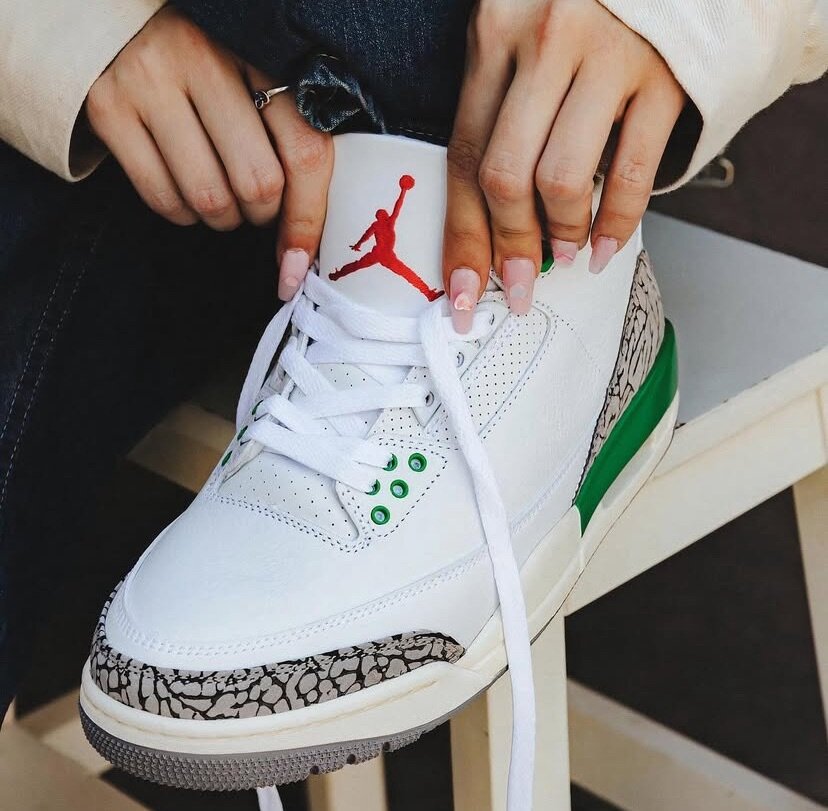 AIR JORDAN 3 LUCKY GREEN
