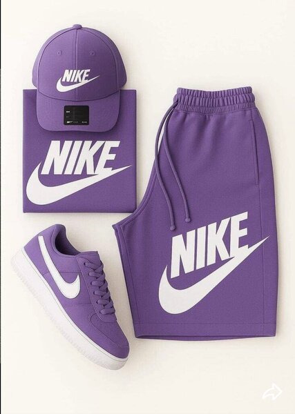 Ensemble Nike violet pour homme