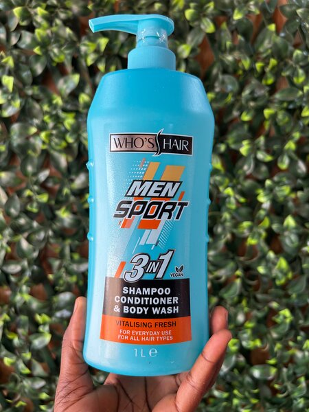 Shampooing 3 en 1 pour homme - Who's Hair