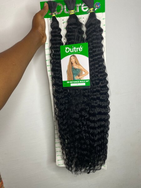 mèches synthétiques bouclés