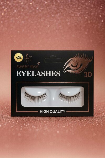 Cils 3D Sweet Rose Haute Qualité