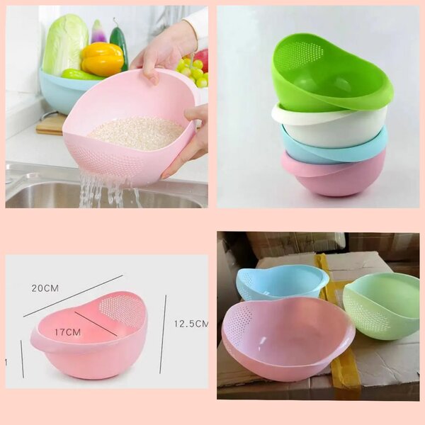 Bol passoire de riz légumes fruits