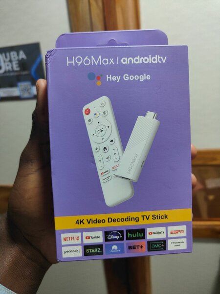 Clé TV Android H96Max 4K