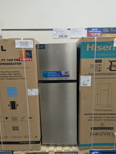 Réfrigérateur Hisense compact et élégant