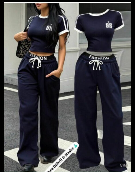 Ensemble de sport tendance femme