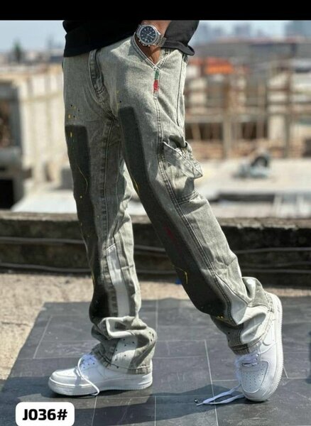 Jean cargo style moderne