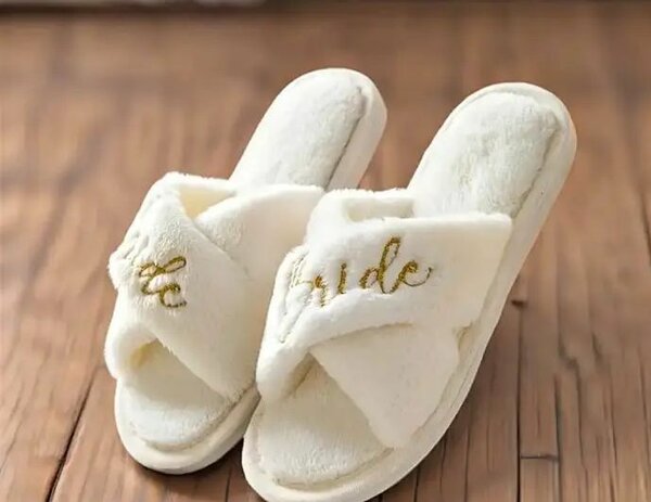 Pantoufles Bride pour mariage
