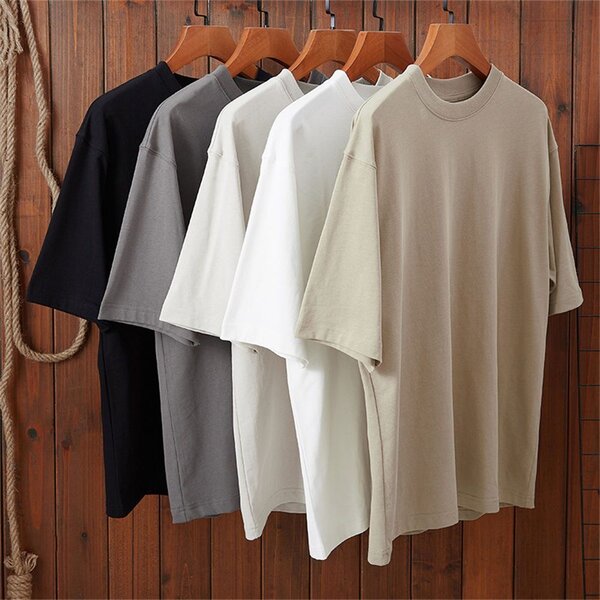 T-shirt uni pour homme