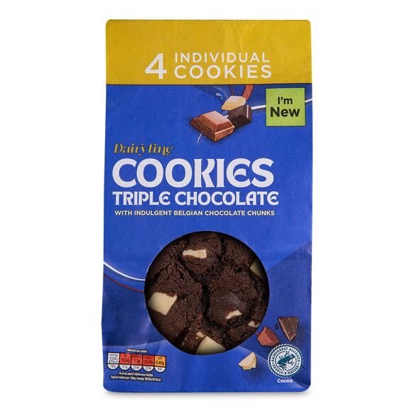 Dairyfine Chocums Cookies 4x60g/4 Pack