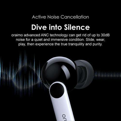Oraimo FreePods 4 Active Noise Cancellation True Wireless