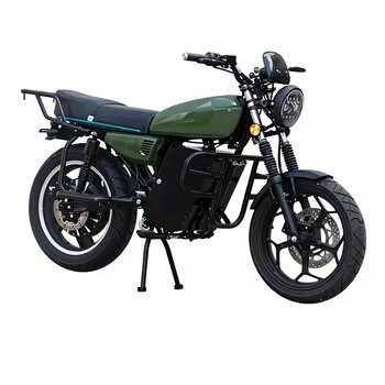 Moto électrique rétro stylée