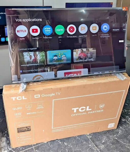 TCL Google TV - Écran LCD QLED