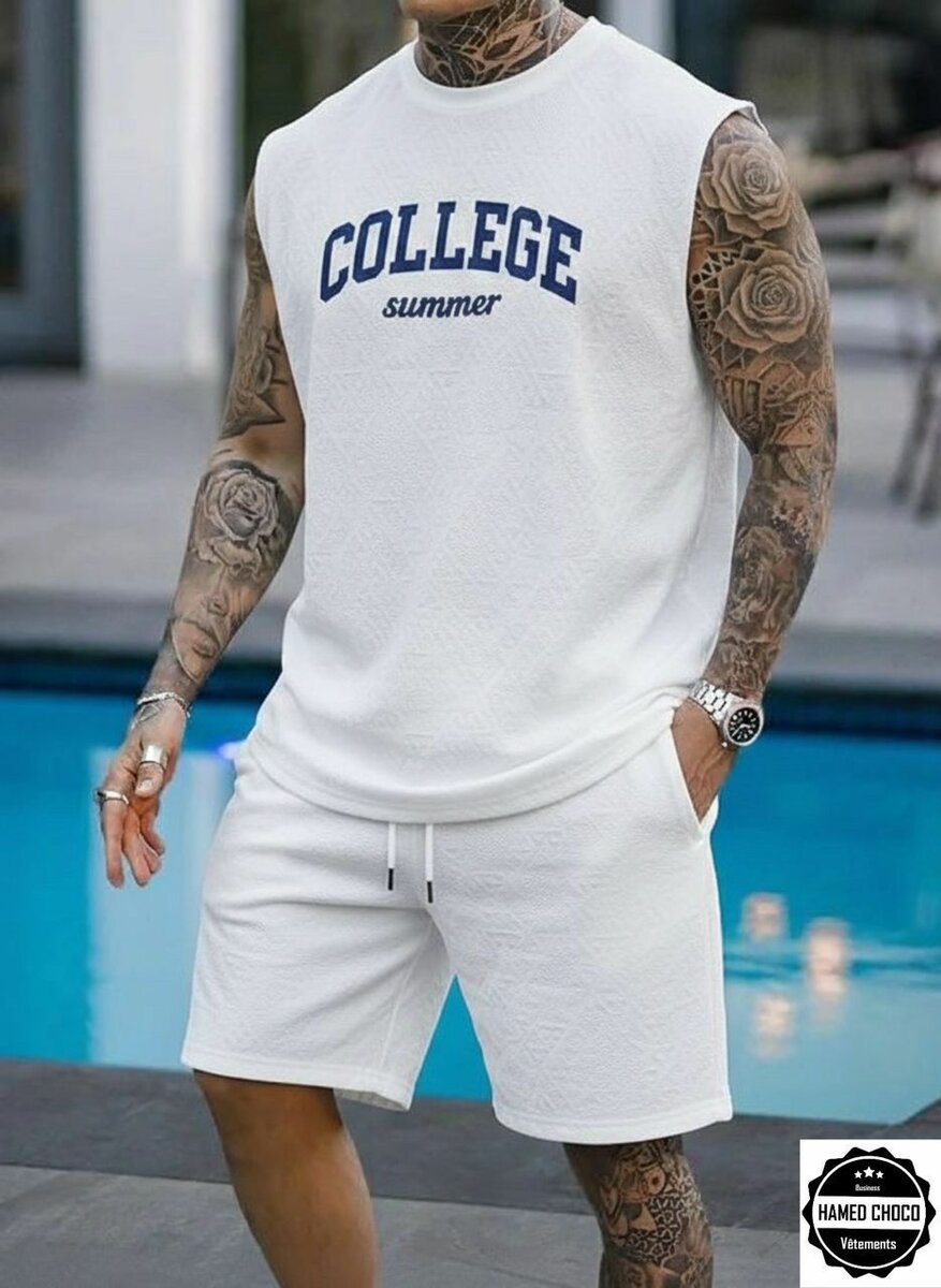 Ensemble homme été sportswear