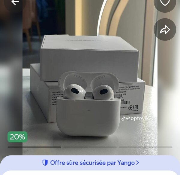 Écouteurs sans fil haute qualité