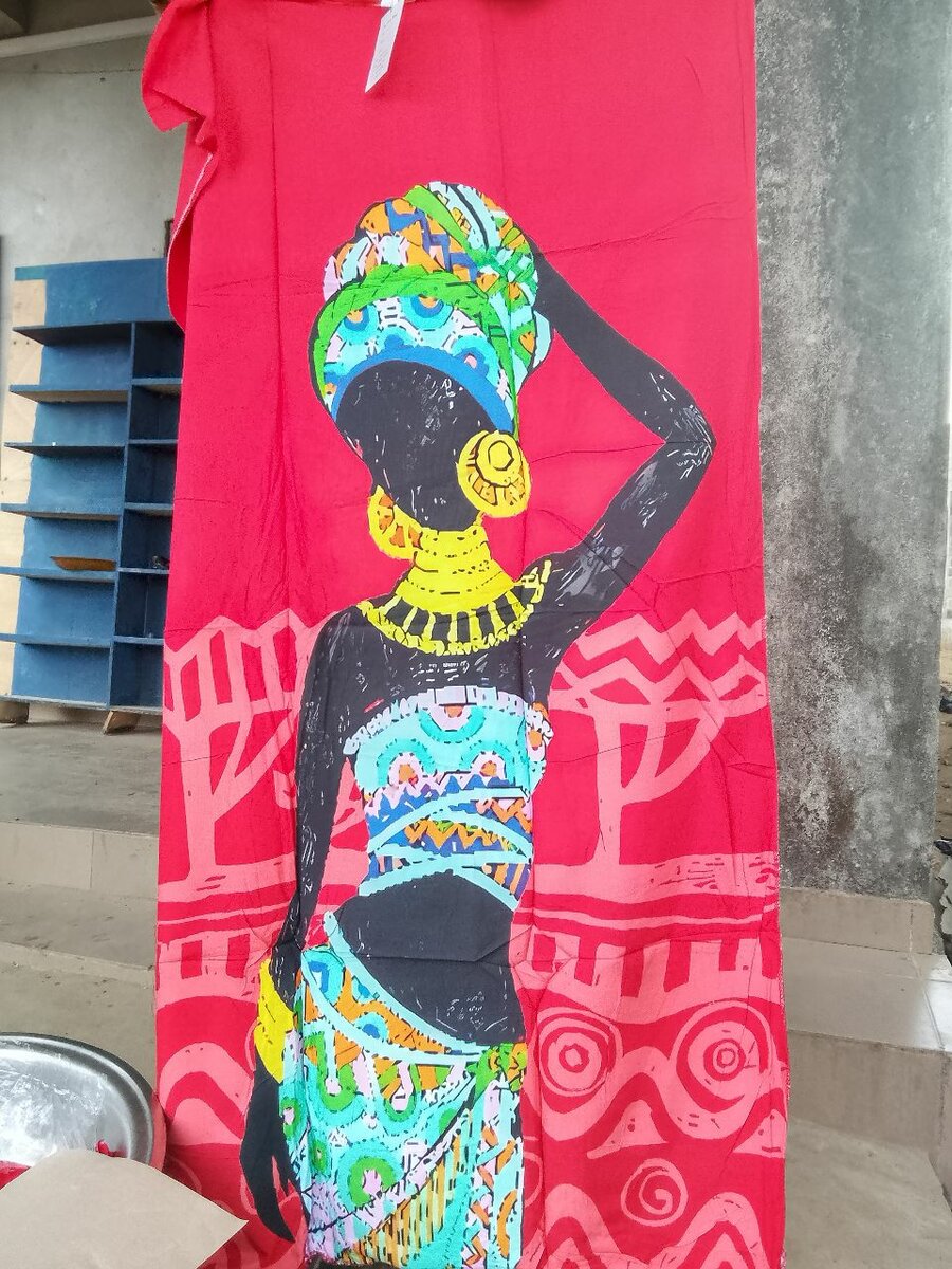 Robe imprimée africaine