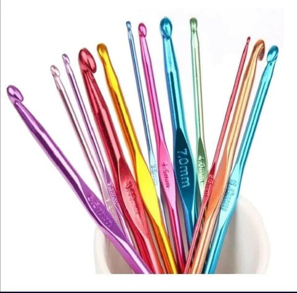 Crochets Multicolores Aluminium