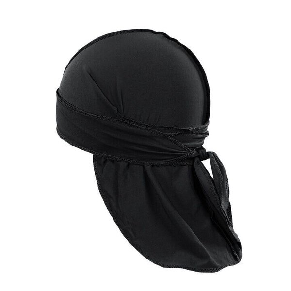 Durag en satin noir mode