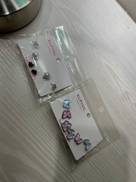 Boucles d'oreilles en forme de cœur Xuping