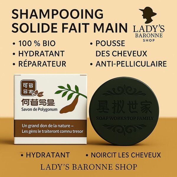 Champooing solide 100% Bio