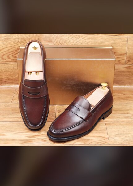 Mocassins élégants en cuir