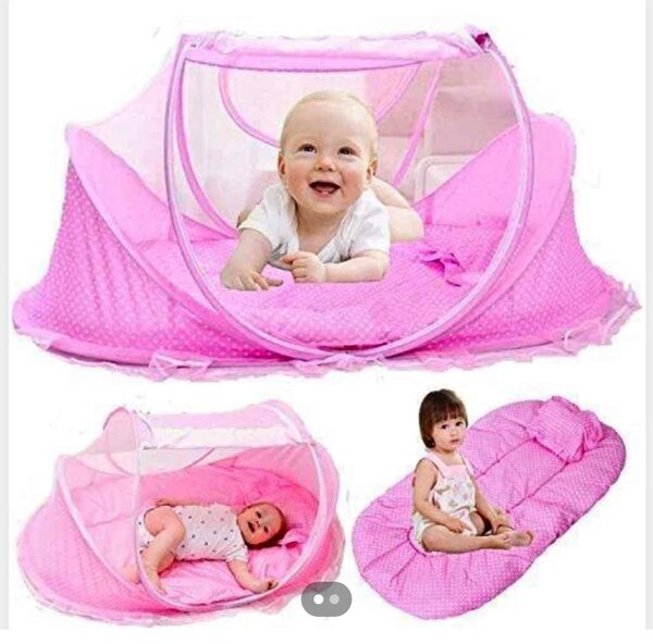 Tente portable bébé anti-moustiques